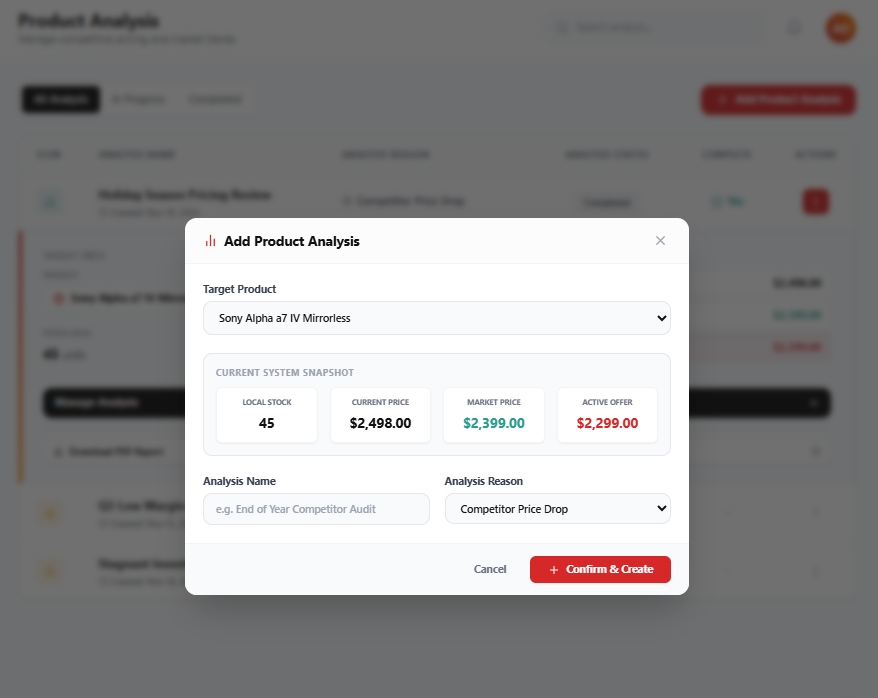 Mockup Product Analysis